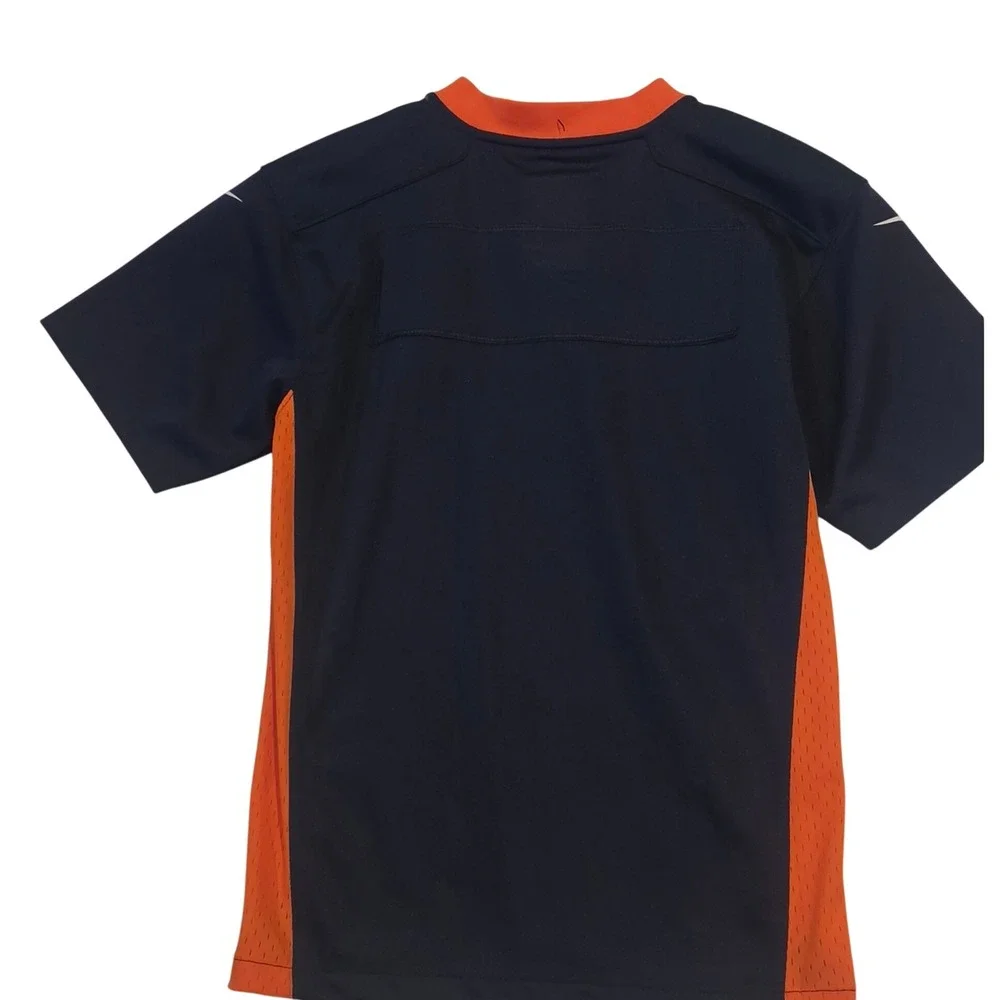 Nike Football Jersey Kids M 10/12 Navy Orange New Denver Broncos NFL Top